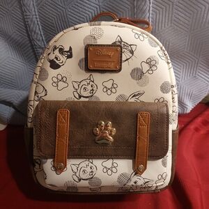 Loungefly Disney Pets Cats and Dogs mini backpack New